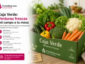 Caja de verduras saludables. Frescura y comodidad adaptada a tu estilo de vida